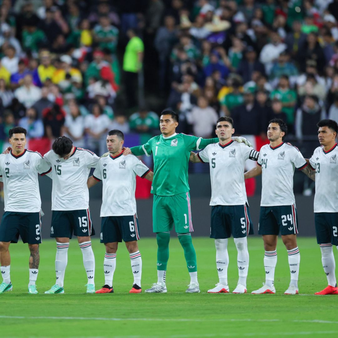 Jugadores de la Selección Mexicana